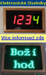 Elektronick selnky do kostel, vce informac kliknutm ...