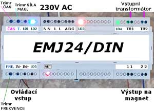 Demagnetizan modul pro manipultory.