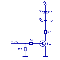 Obr.9 Proudov budi navzan na I/O port procesoru