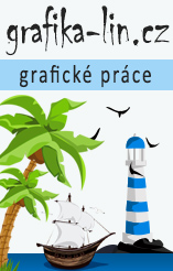 Grafick prce, ilustrace, loga, tiskoviny, E-shopy. Po kliknut se zobraz clov strnka.