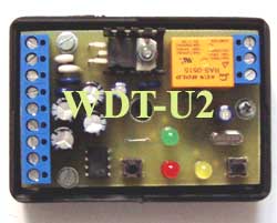 Typ WDT-U2 - univerzální watchdog / časový spínač. Podrobné informace zde.